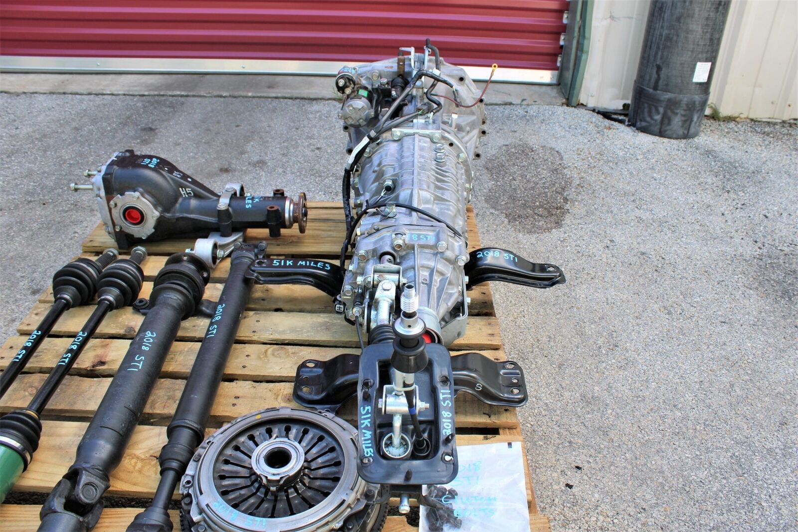 2015-2021 SUBARU WRX STI 6 SPEED MANUAL TRANSMISSION SWAP 6MT 51K MILES EJ257 - Fresh Stock Dated December 2025