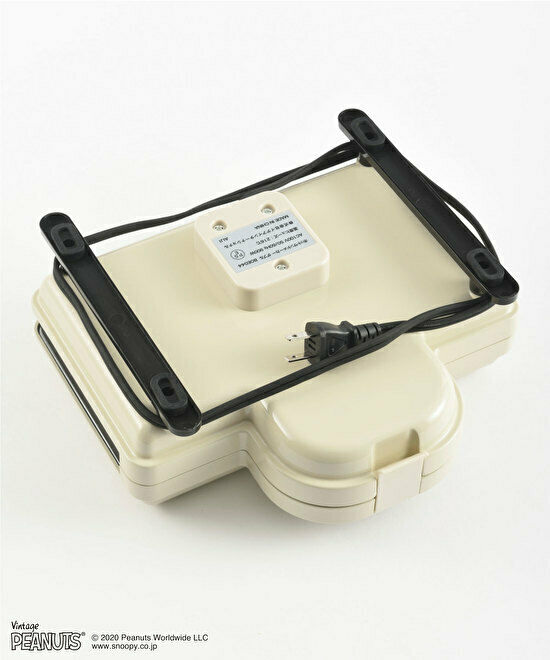 Peanuts Snoopy BRUNO Hot Sandwich Maker Double BOE069-ECRU 100V Japan Domestic - Fresh Stock Dated February 2026