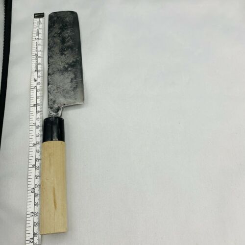 <Used> Japanese Chef's Kitchen Knife 重政 Nakiri  150/300 From Japan SS751 - Fresh Stock Dated January 2026