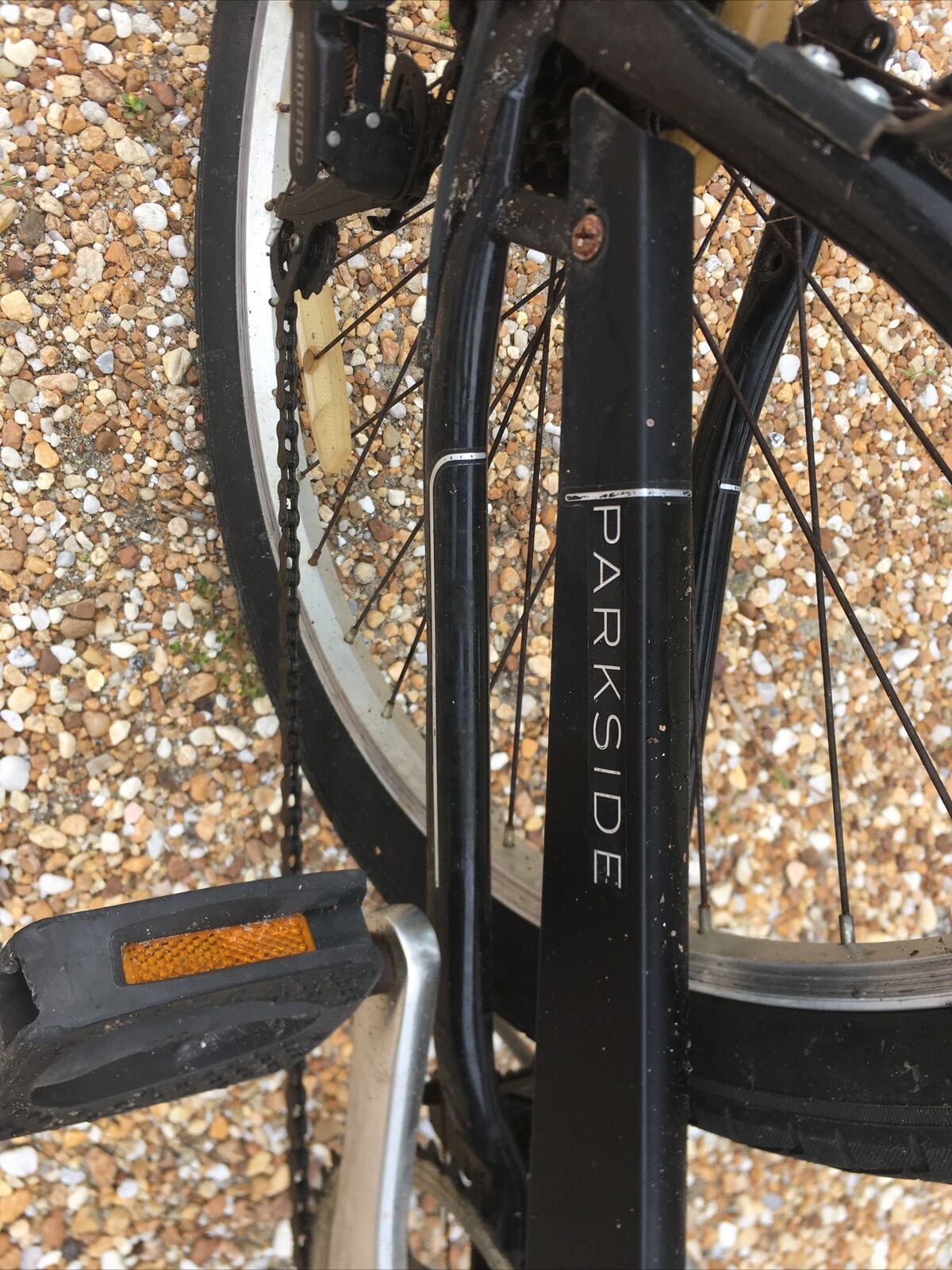 Huffy PARKSIDE SE Mens 7-Speed  Bike with Perfect Fit DESIGN Frame AS IS PICK UP - Fresh Stock Dated December 2025