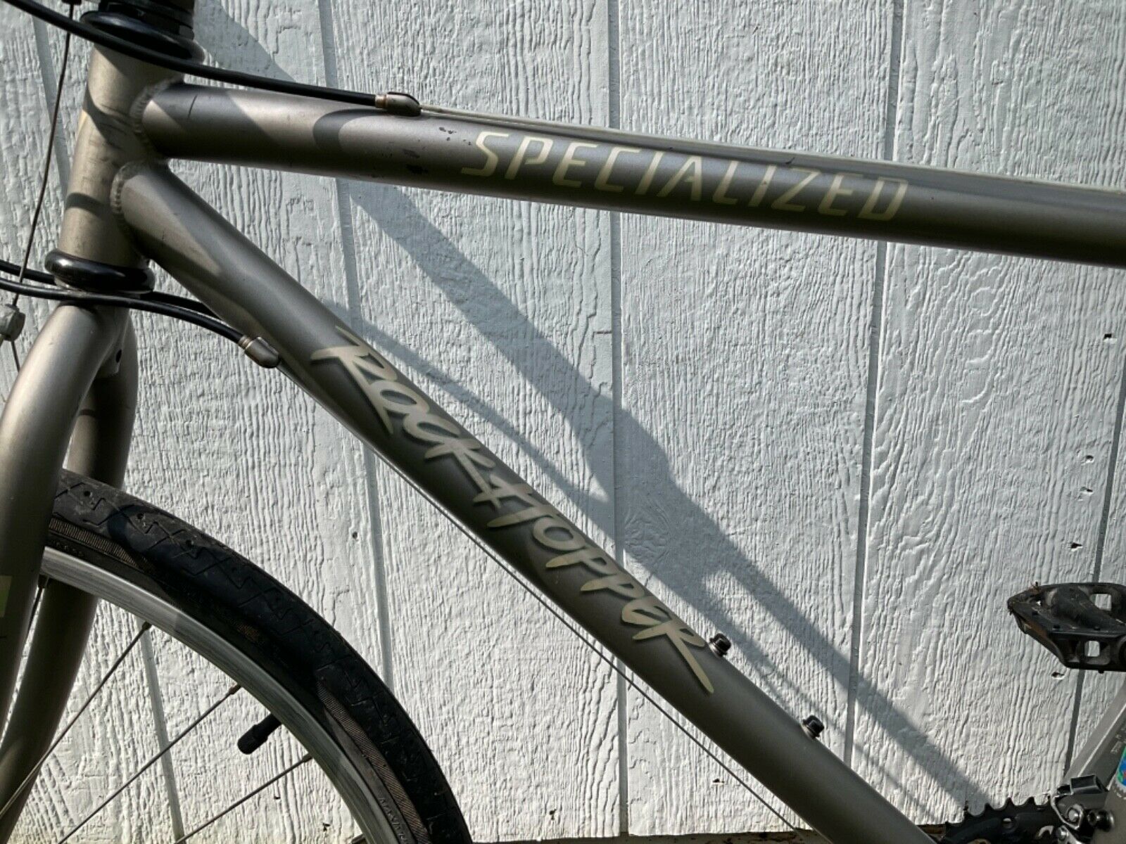 NICE VINTAGE 1995 17 BRONZE SATIN SPECIALIZED ROCKHOPPER MOUNTAIN BICYCLE STEEL - Fresh Stock Dated December 2025