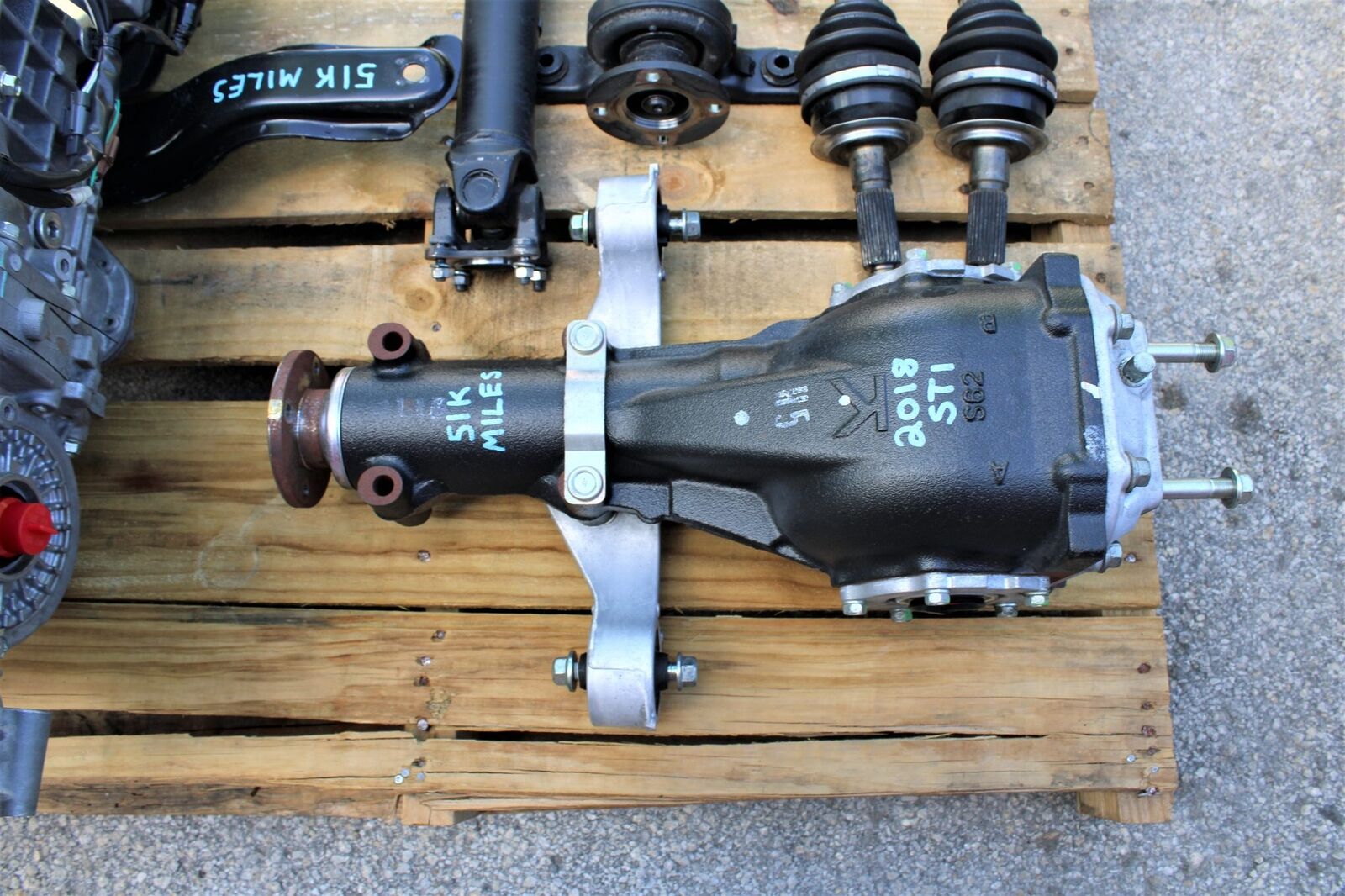 2015-2021 SUBARU WRX STI 6 SPEED MANUAL TRANSMISSION SWAP 6MT 51K MILES EJ257 - Fresh Stock Dated December 2025