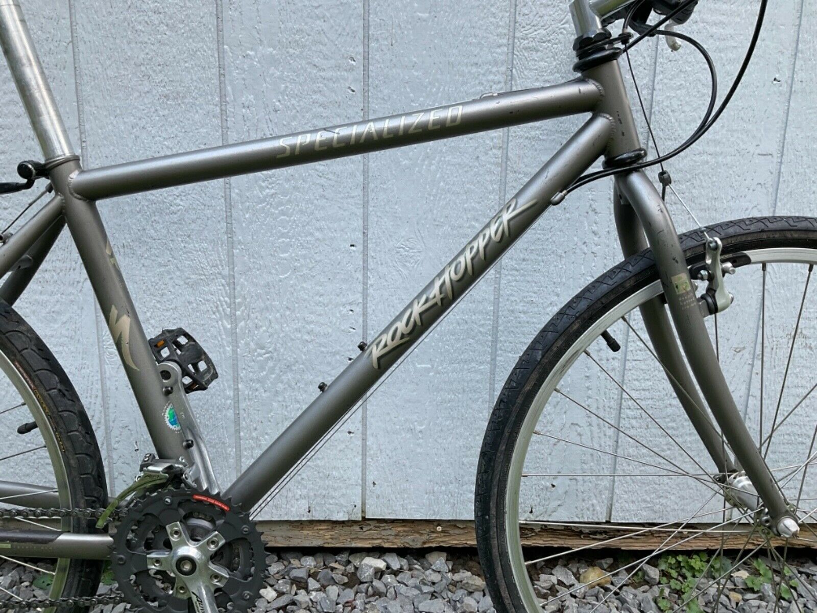 NICE VINTAGE 1995 17 BRONZE SATIN SPECIALIZED ROCKHOPPER MOUNTAIN BICYCLE STEEL - Fresh Stock Dated December 2025