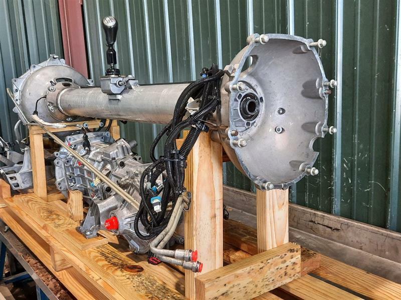 2005 C6 CORVETTE LS2 MANUAL TRANSMISSION DROPOUT TORQUE TUBE DIFFERENTIAL 3.42 - Fresh Stock Dated December 2025