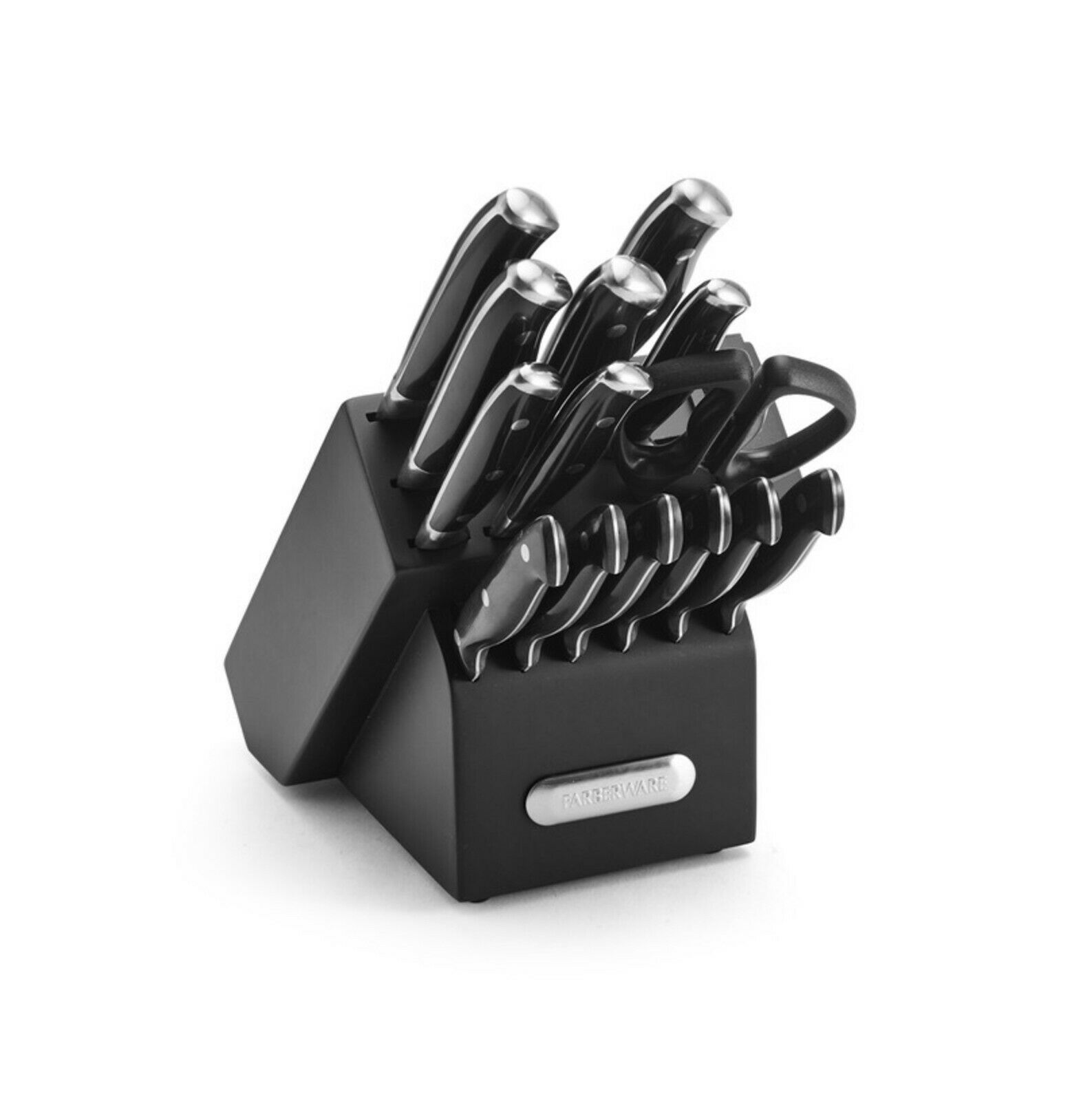 Professional 15-pcs Forged Triple Riveted Knife Block Carbon Stainless Steel - Fresh Stock Dated January 2026