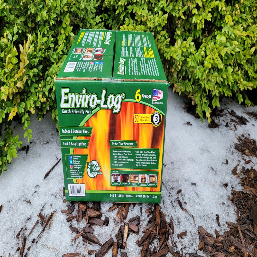 Enviro-Log 6 Pack 4.3 LB Firelogs - Fresh Stock Dated January 2026