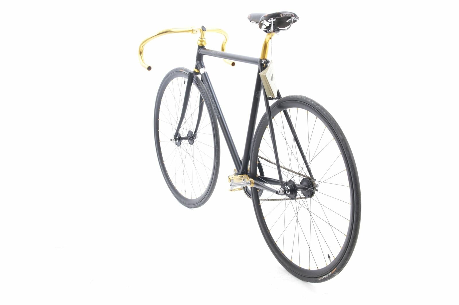 NEW 2008 Fuji Obey 52cm Gold Limited Edition US Lugged Chromoly Steel Track Bike - Fresh Stock Dated December 2025
