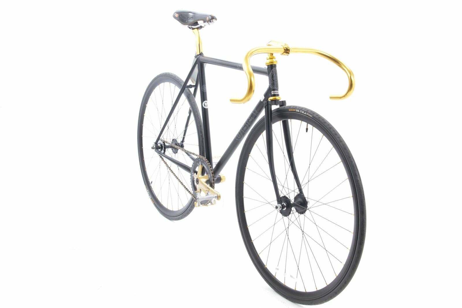 NEW 2008 Fuji Obey 52cm Gold Limited Edition US Lugged Chromoly Steel Track Bike - Fresh Stock Dated December 2025