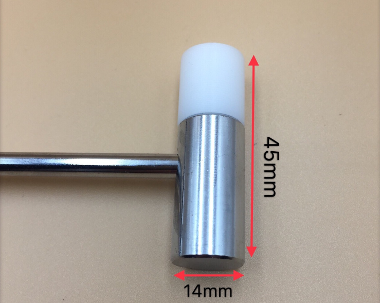 2PCS Plastic Faced Little Hammer with Anti Slip Handle for Watch Repair F42410 - Fresh Stock Dated December 2025