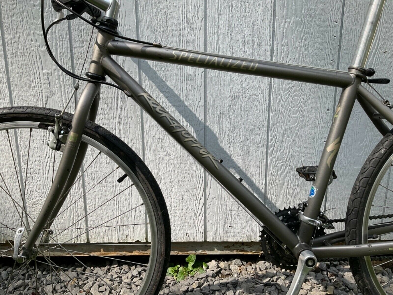 NICE VINTAGE 1995 17 BRONZE SATIN SPECIALIZED ROCKHOPPER MOUNTAIN BICYCLE STEEL - Fresh Stock Dated December 2025
