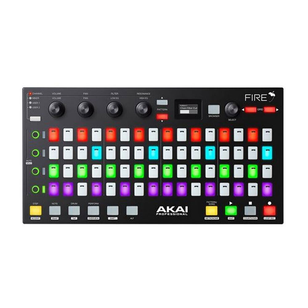 Akai Professional Fire USB Midi Pad Controller - Fresh Stock Dated December 2025