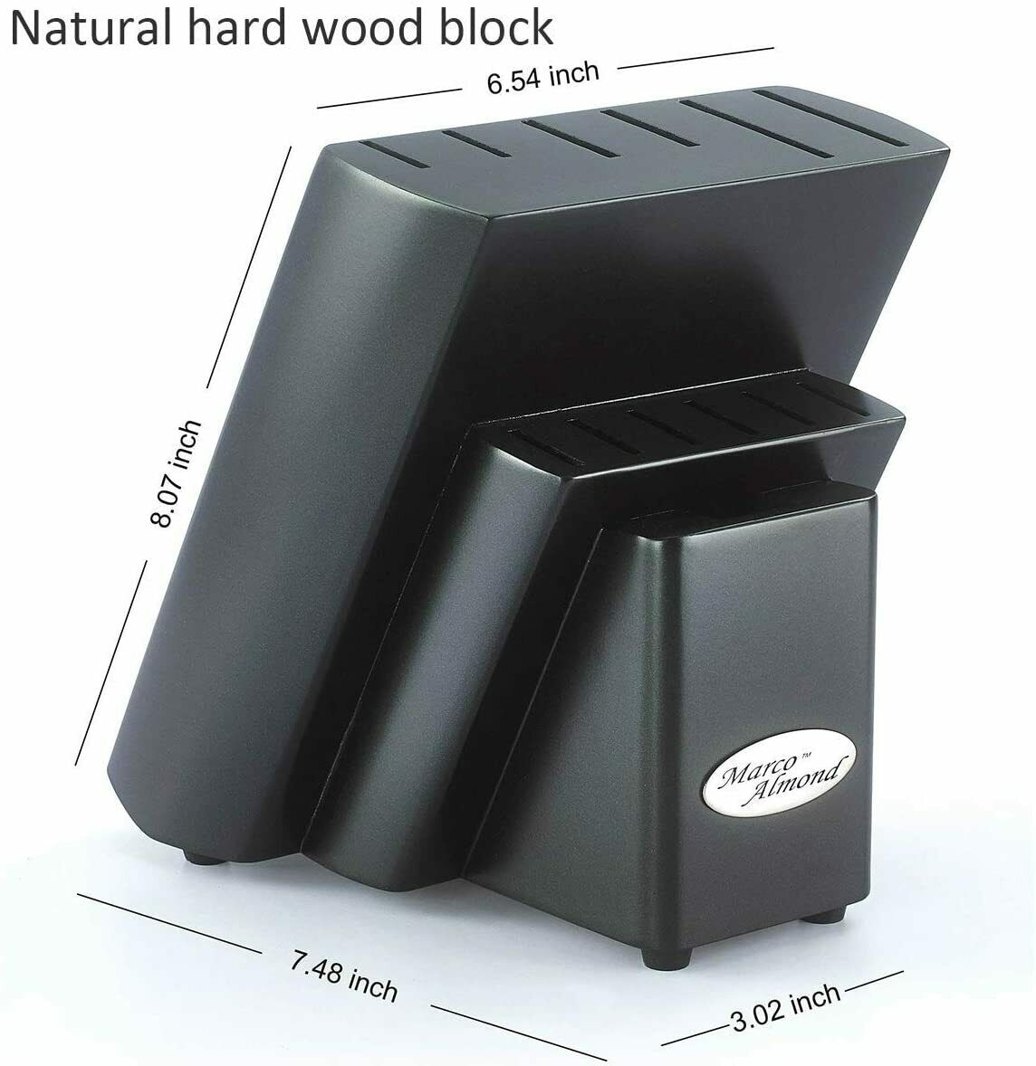 Rainbow Titanium Knife Block Set, kitchen Knives Set with Block, Kitchen Scissor - Fresh Stock Dated January 2026