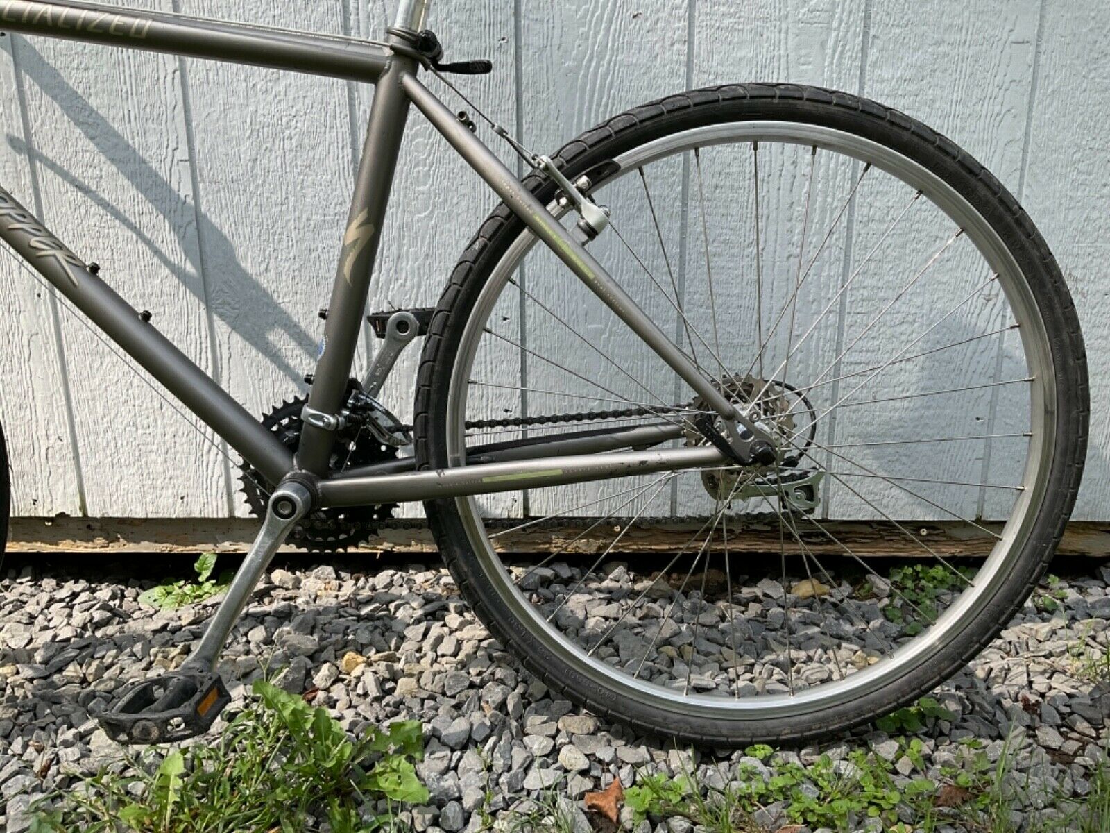 NICE VINTAGE 1995 17 BRONZE SATIN SPECIALIZED ROCKHOPPER MOUNTAIN BICYCLE STEEL - Fresh Stock Dated December 2025