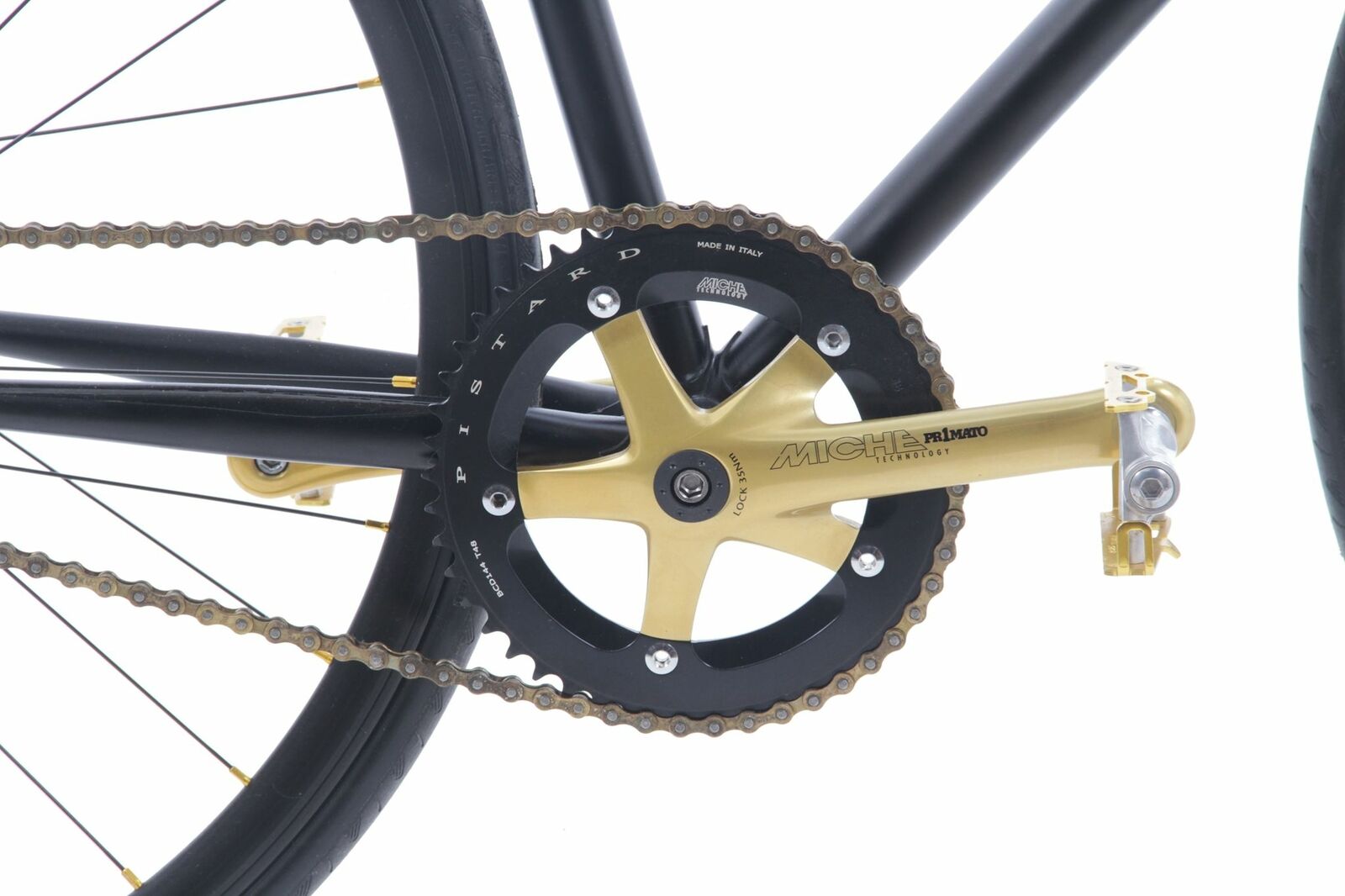 NEW 2008 Fuji Obey 52cm Gold Limited Edition US Lugged Chromoly Steel Track Bike - Fresh Stock Dated December 2025