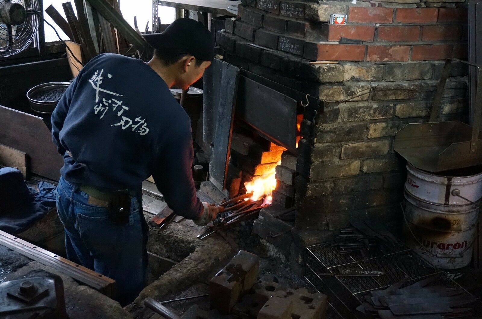 Japanese YAMAMOTO AOGAMI Blue Steel #2 Nakiri Kitchen Knife 165mm Echizen Japan - Fresh Stock Dated January 2026