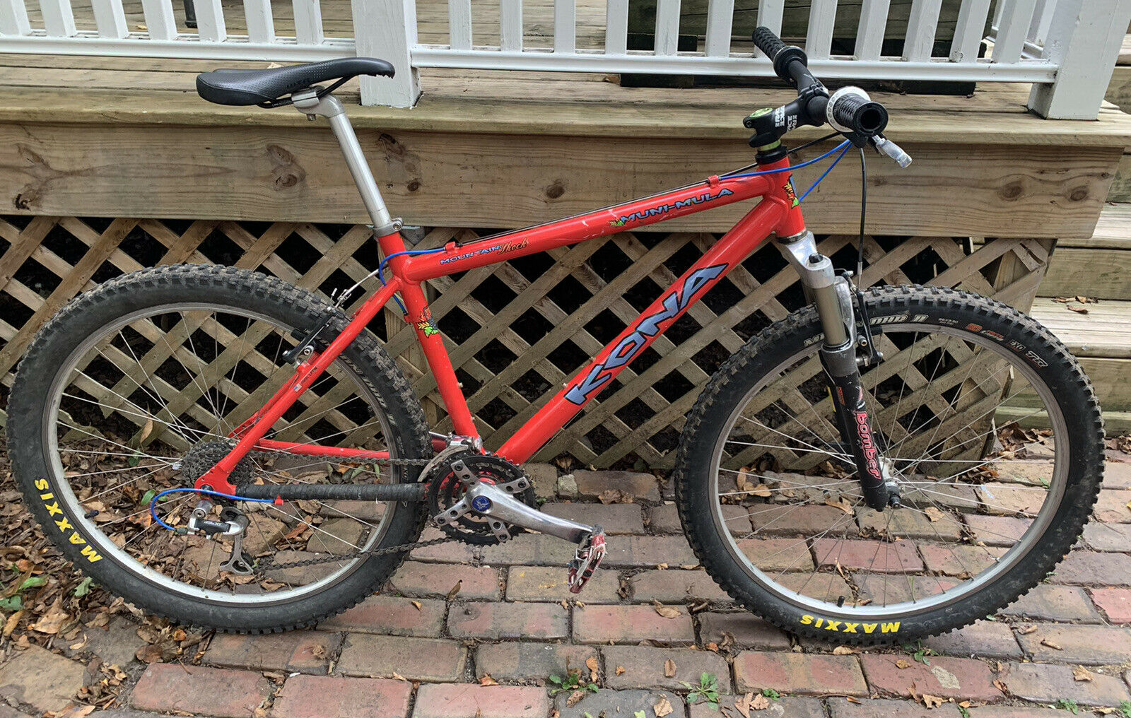 KONA MUNI-MULA 17” Mountain Bike Marzocchi Bomber Fork Many Upgrades NO RESERVE! - Fresh Stock Dated January 2026