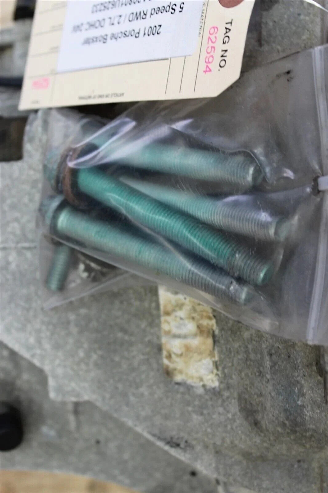 01 Boxster RWD Porsche 986 5 SPEED MANUAL TRANSMISSION EFD.11 GEAR BOX 34,742 - Fresh Stock Dated December 2025