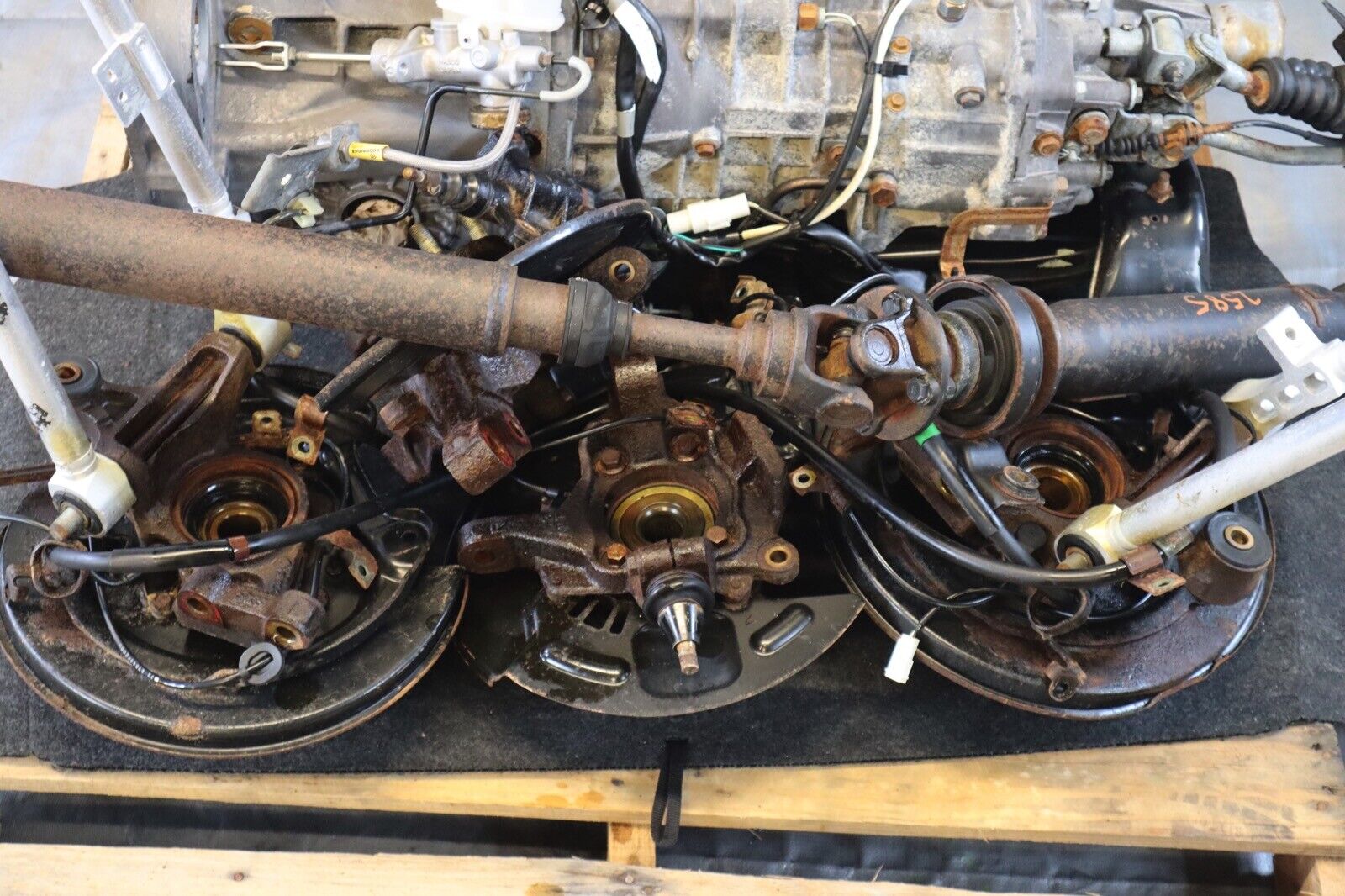 2007 SUBARU WRX STI EJ257 OEM 6SPD TRANSMISSION SWAP F9-TY856WW8MA 116,212 MILES - Fresh Stock Dated December 2025