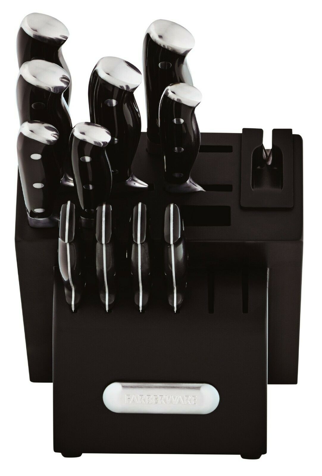Professional 15-pcs Forged Triple Riveted Knife Block Carbon Stainless Steel - Fresh Stock Dated January 2026