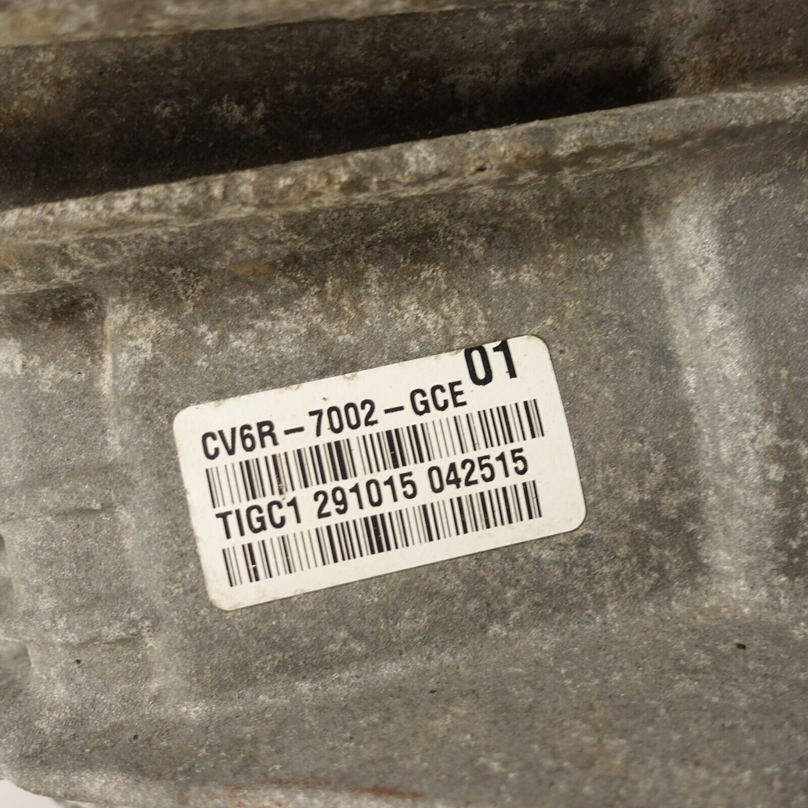 2016 2017 2018 Ford Focus ST 2.0L Turbo 6 Speed Manual Transmission 59K Miles - Fresh Stock Dated January 2026