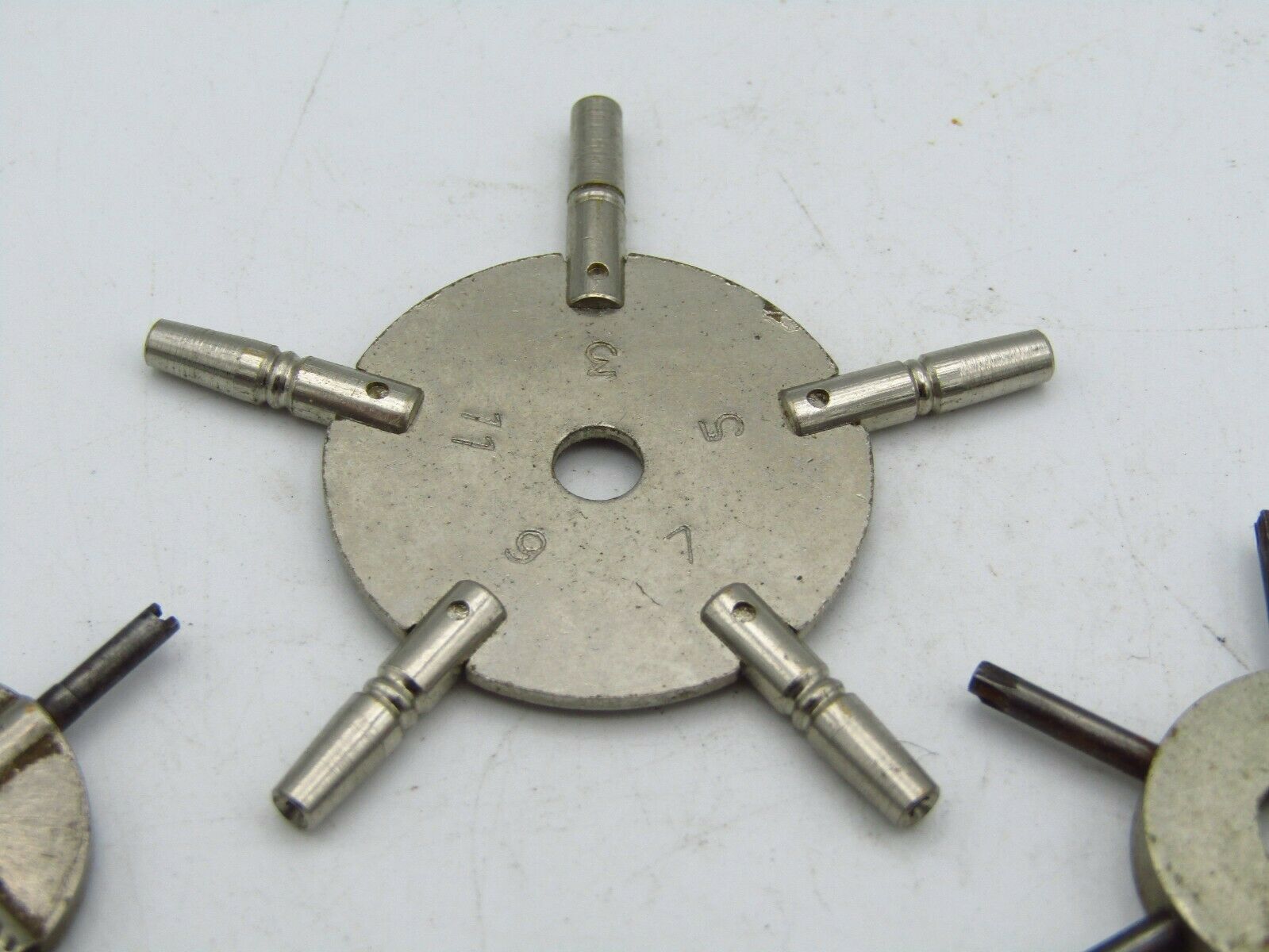 LOT OF 3 VINTAGE 3-SLEEVE WRENCH SPOKES TOOLS FOR WATCHMAKERS / JEWELERS w1 - Fresh Stock Dated December 2025