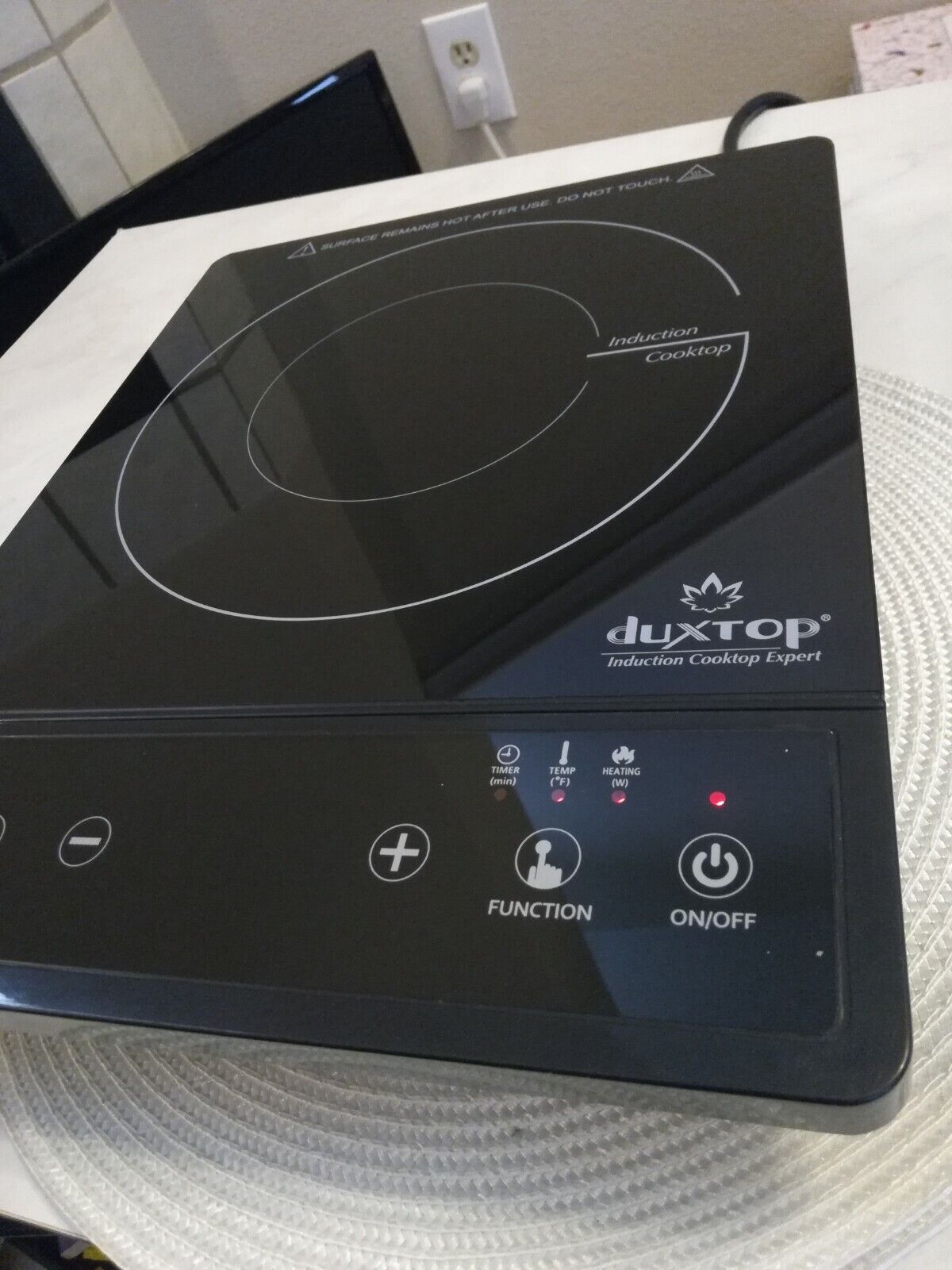 Duxtop 1800W Portable Induction Cooktop Countertop Burner, Model e210c2 - Fresh Stock Dated February 2026