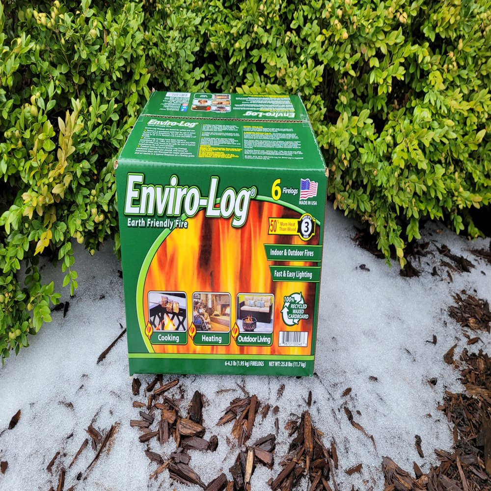 Enviro-Log 6 Pack 4.3 LB Firelogs - Fresh Stock Dated January 2026