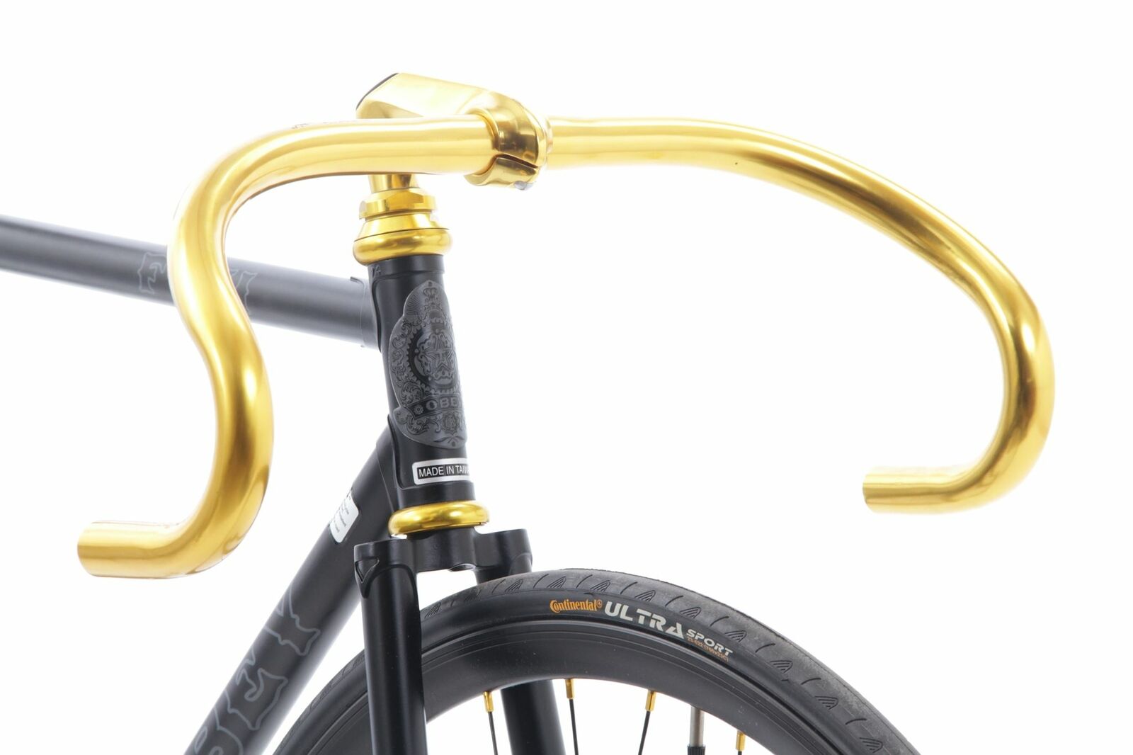 NEW 2008 Fuji Obey 52cm Gold Limited Edition US Lugged Chromoly Steel Track Bike - Fresh Stock Dated December 2025