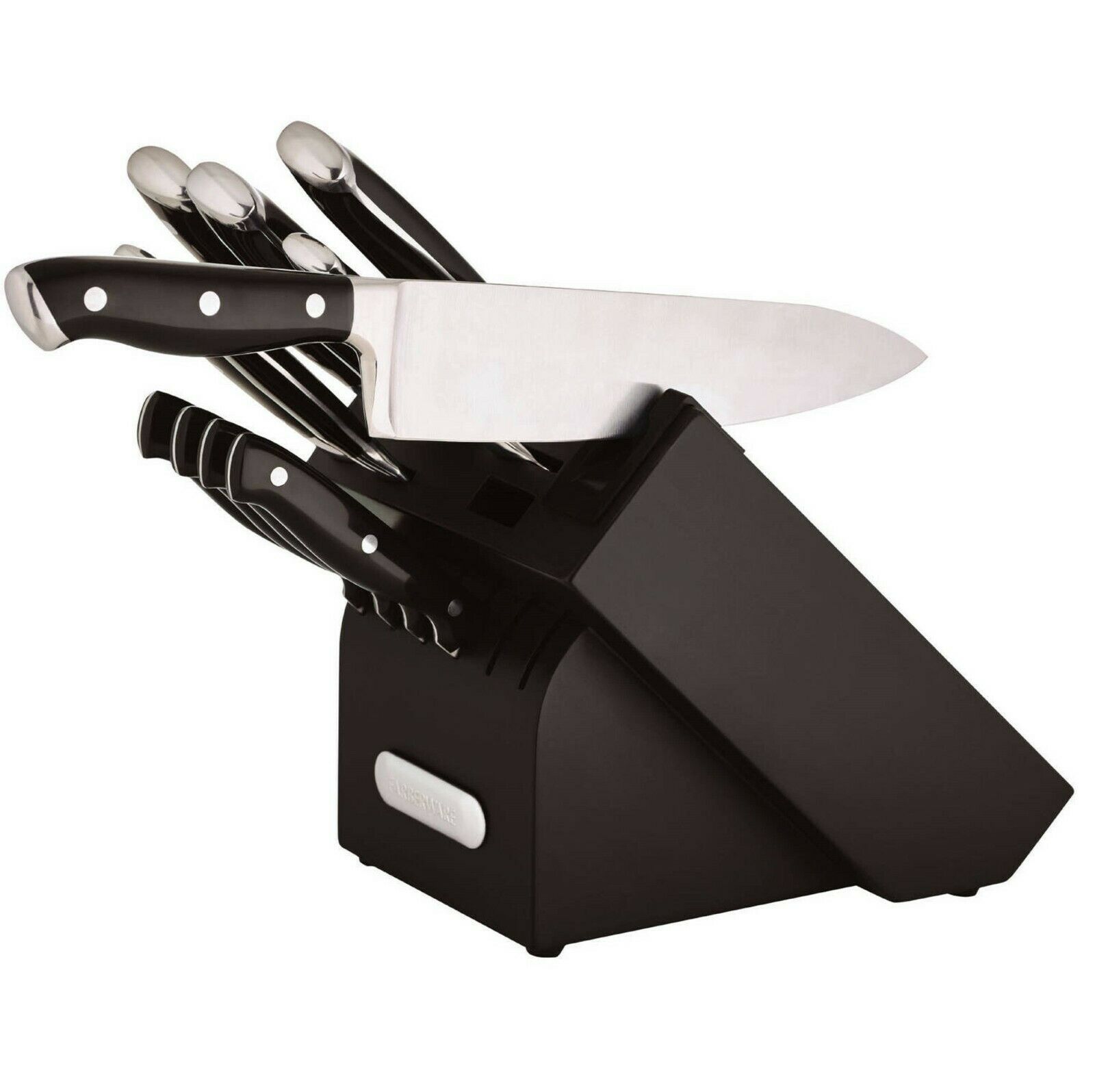 Professional 15-pcs Forged Triple Riveted Knife Block Carbon Stainless Steel - Fresh Stock Dated January 2026