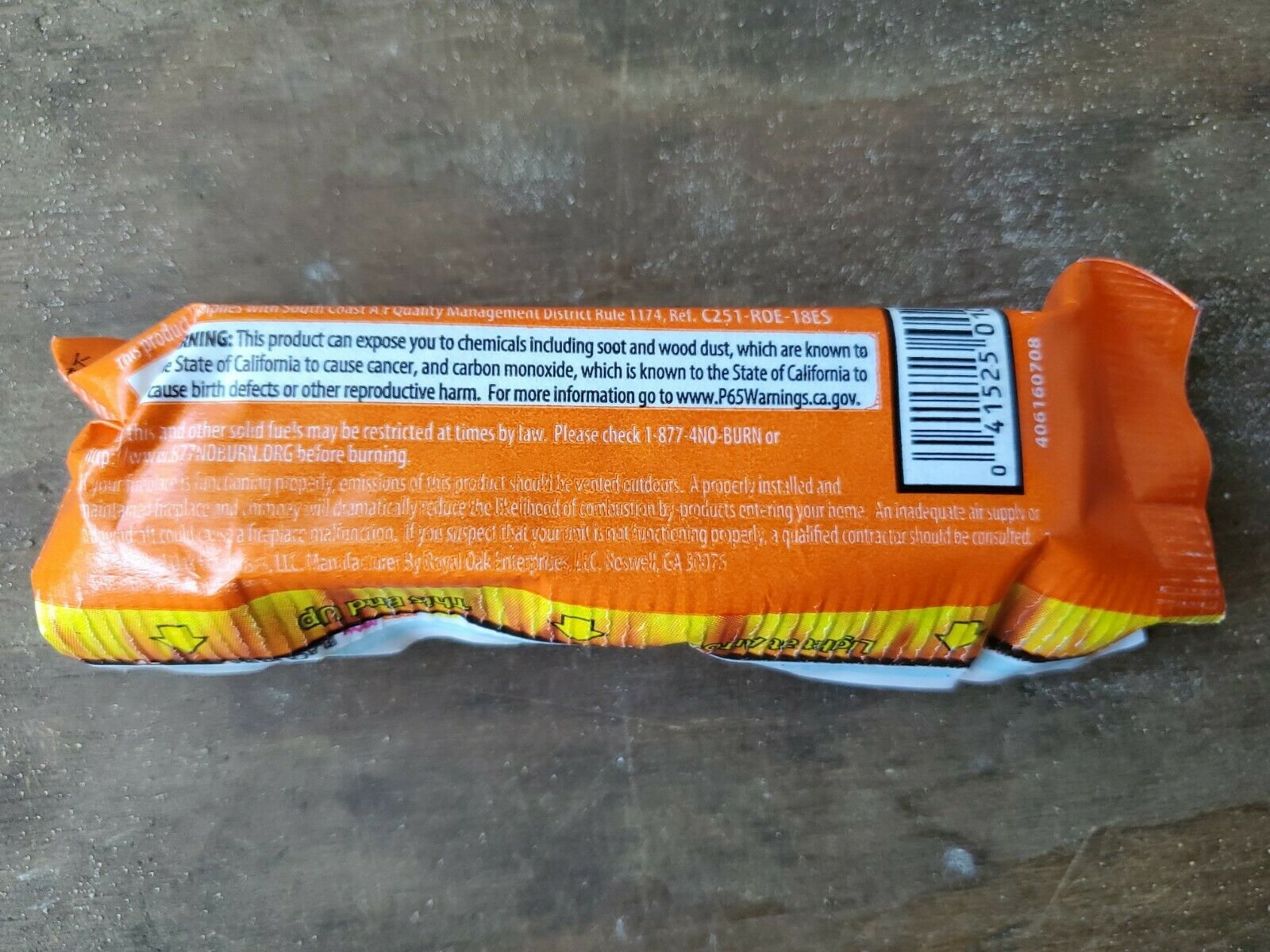 Lot Of 4 Pine Mountain Firestarter ExtremeStart Wrapped Fire Pit BBQ Starter - Fresh Stock Dated January 2026