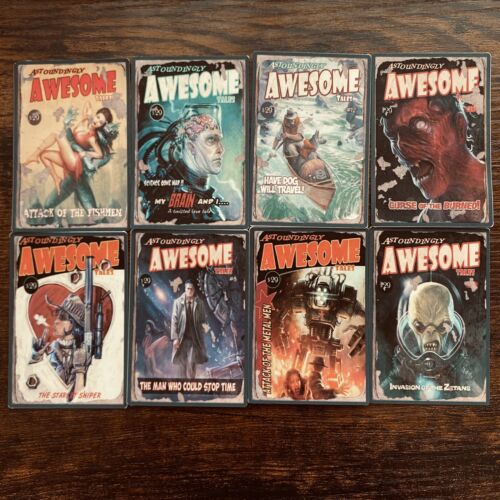 Fallout 4 Awesome Magazine Decal Sticker Pack! Each Sticker 2 1/4”x 3 1/4” - Fresh Stock Dated February 2026