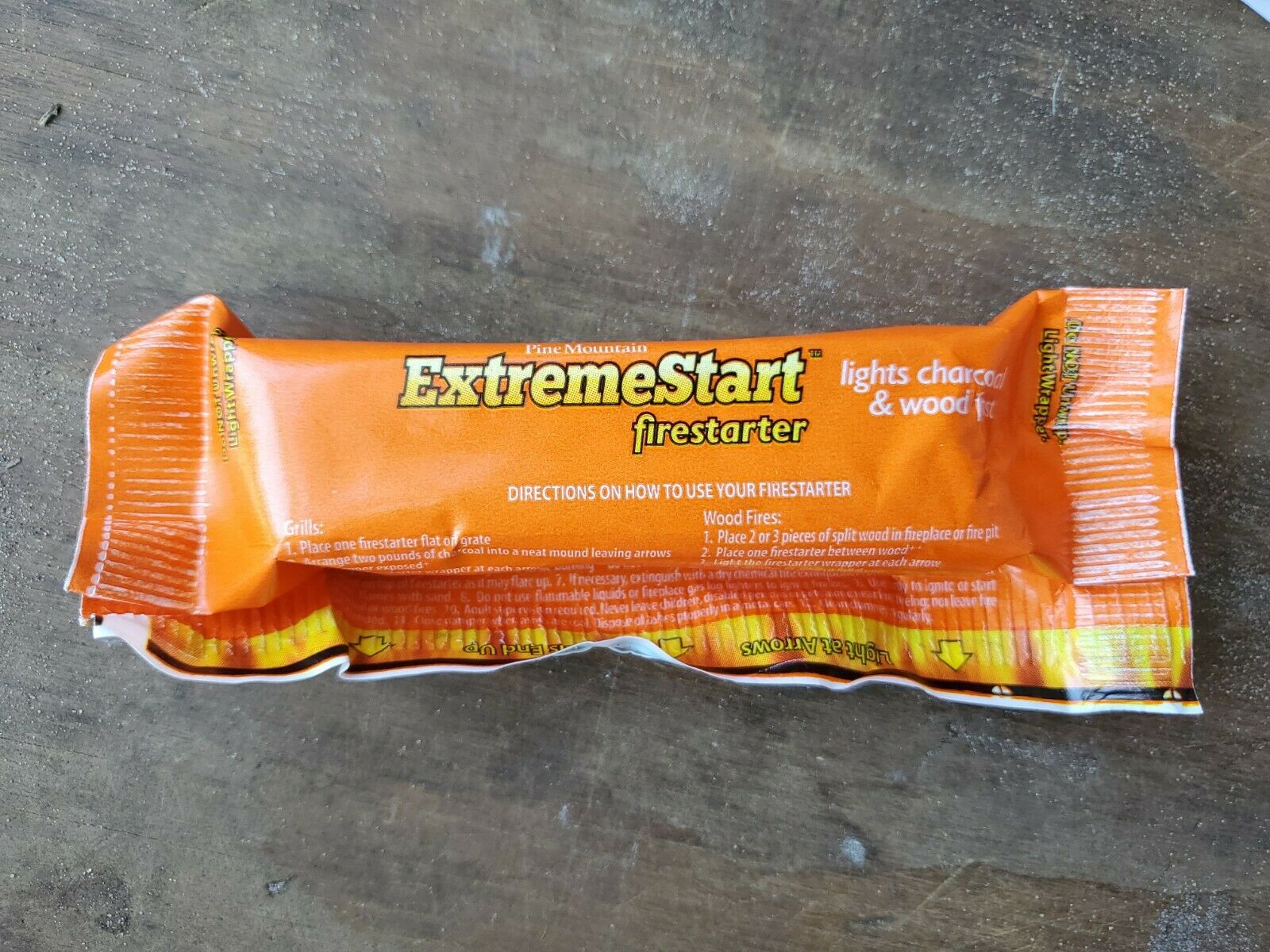 Lot Of 4 Pine Mountain Firestarter ExtremeStart Wrapped Fire Pit BBQ Starter - Fresh Stock Dated January 2026