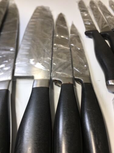 14 piece CALPHALON kitchen knife set FULL FORGED NO STAIN German Steel —#kn40 - Fresh Stock Dated January 2026