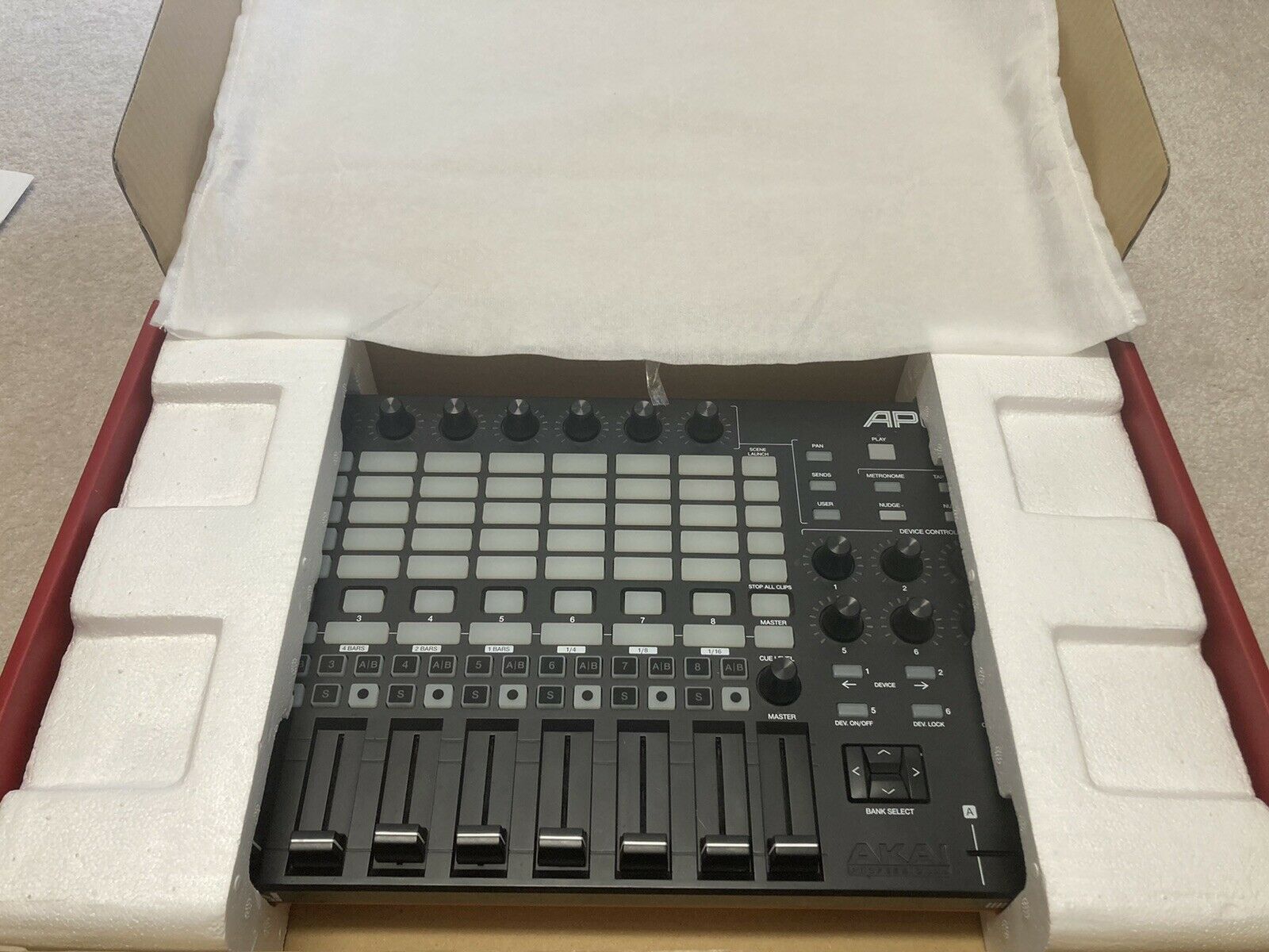 Akai APC40MKII USB Live MIDI Controller *Great Condition/Smoke Free* w/ Box - Fresh Stock Dated December 2025