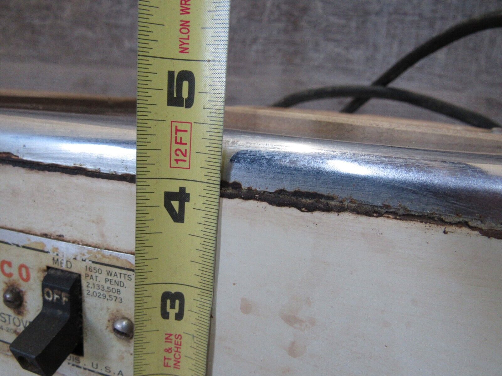 Vintage Mid Century Kemco  Electric Stove Double Cooktop Hotplate USA 14-200 - Fresh Stock Dated February 2026