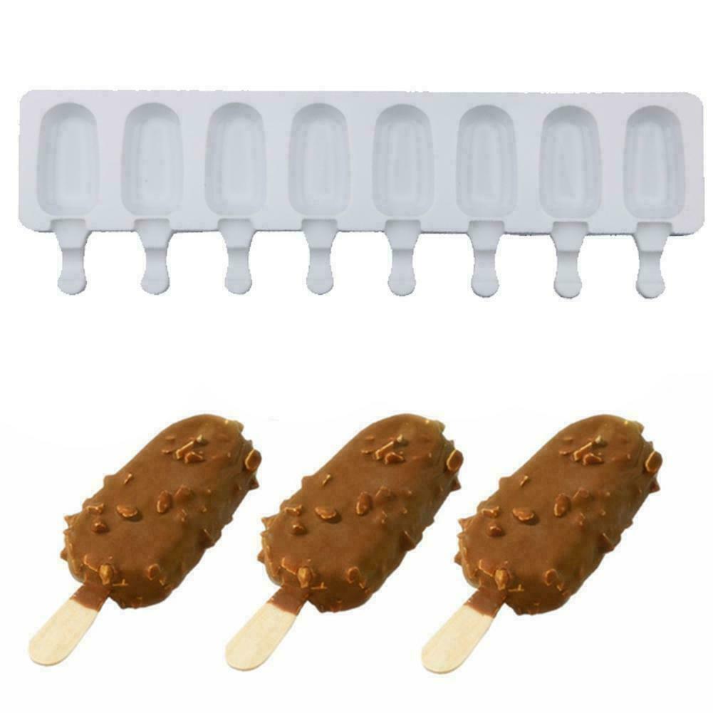 8With Silicone Popsicle Model Ice Cream Ice Cream Mold DIY Homemade K U Z5X8 - Fresh Stock Dated February 2026