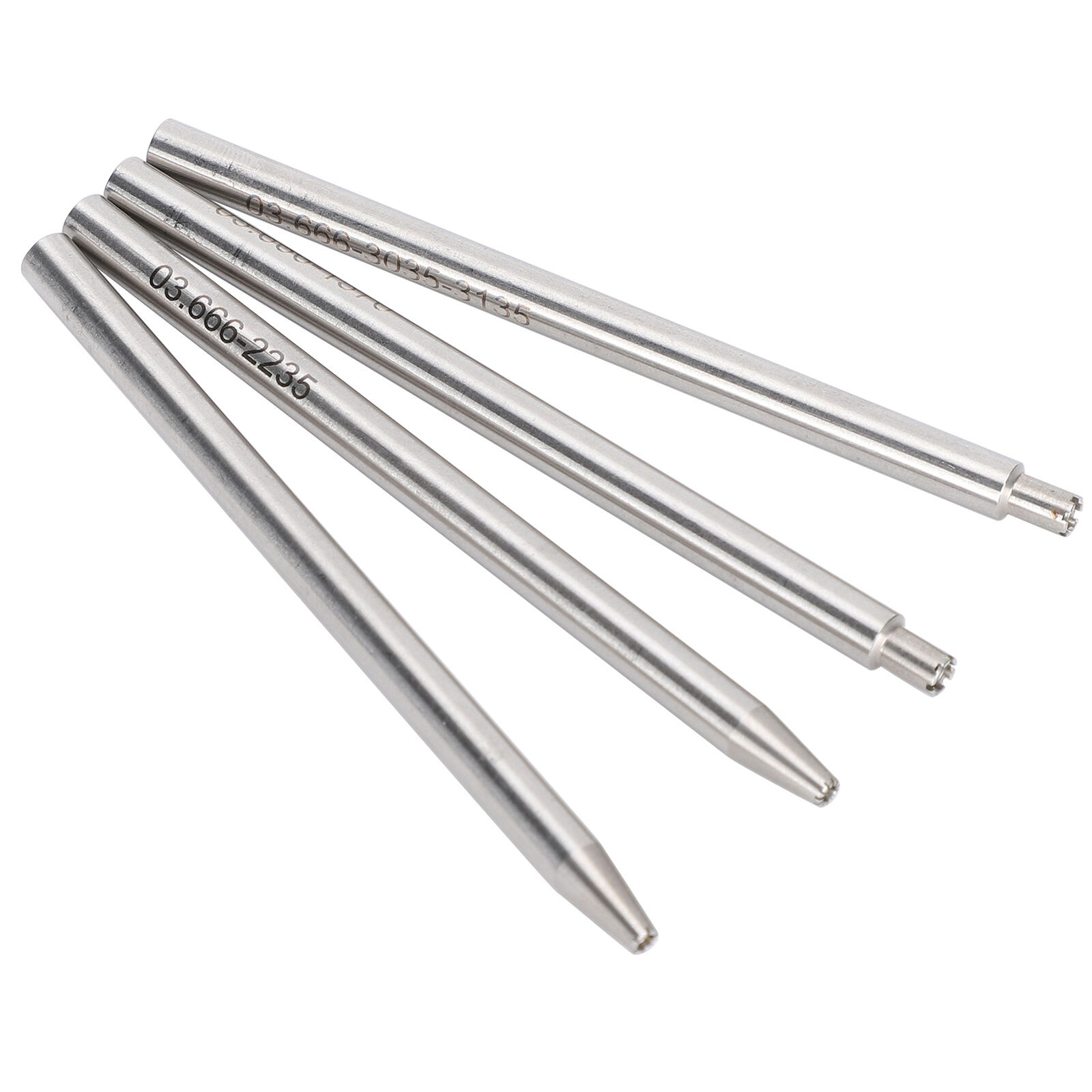 4pcs 2135/2235/1570/3135 Oscillating Rotor Weight Axle Punch Set Watch Repairing - Fresh Stock Dated December 2025