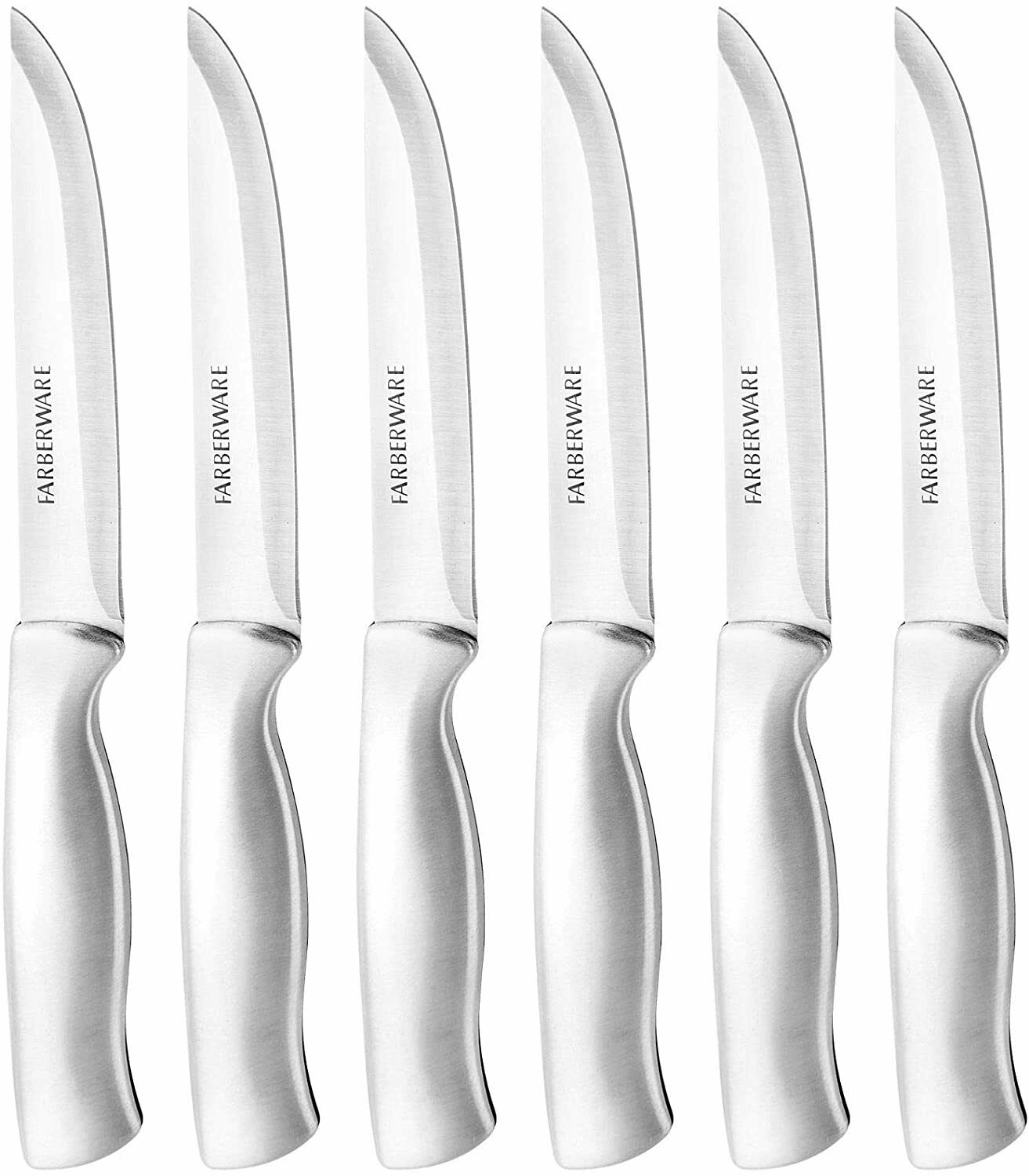 FARBERWARE STAMPED 15-PIECE HIGH-CARBON STAINLESS STEEL KNIFE BLOCK SET - Fresh Stock Dated January 2026