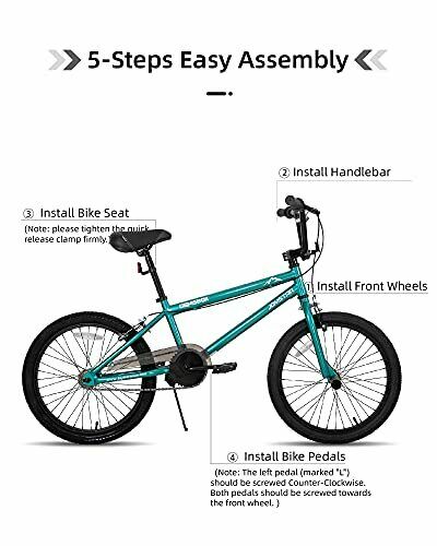 Gemsbok 20 Inch Kids Bike Freestyle BMX Style for Youth and Beginner Green - Fresh Stock Dated January 2026