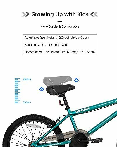 Gemsbok 20 Inch Kids Bike Freestyle BMX Style for Youth and Beginner Green - Fresh Stock Dated January 2026
