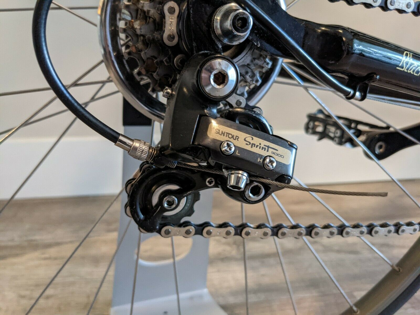 Cannondale Black Lightning - 1987 - AMAZING condition!! 95% Original and Vintage - Fresh Stock Dated December 2025