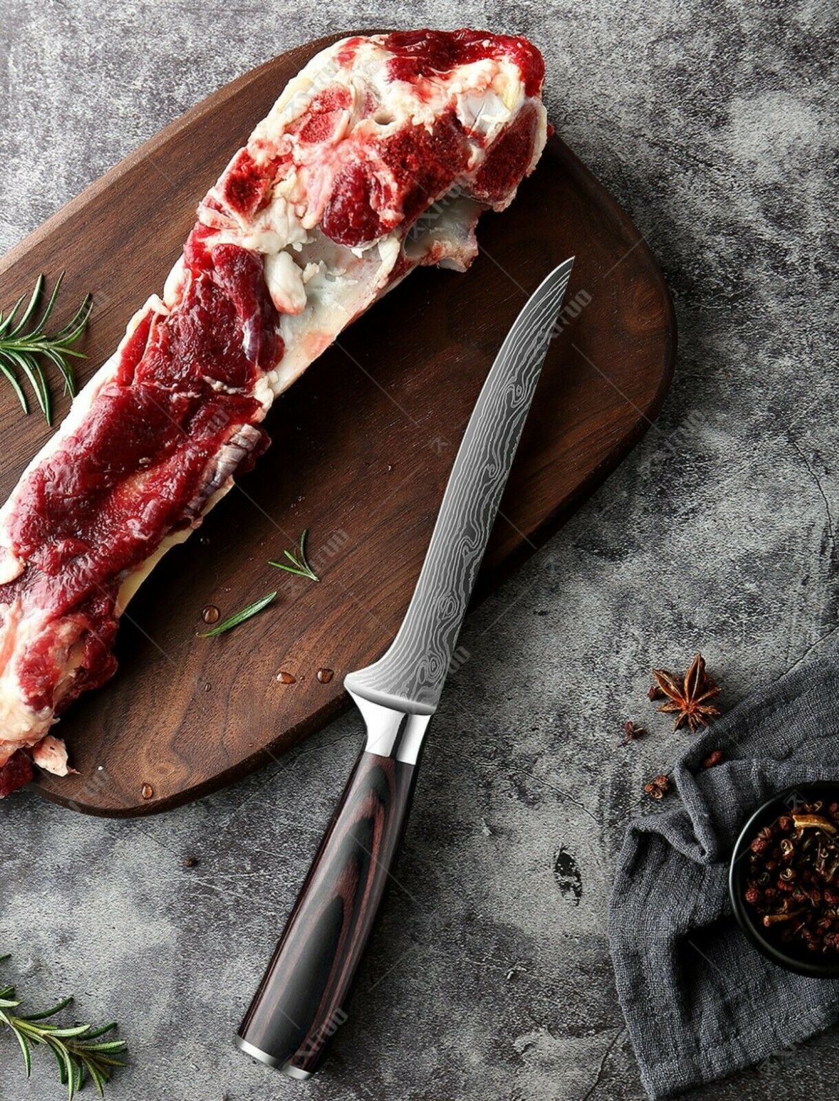 Kitchen Knife set Professional Stainless Steel Damascus Cleaver Japan Chef - Fresh Stock Dated January 2026