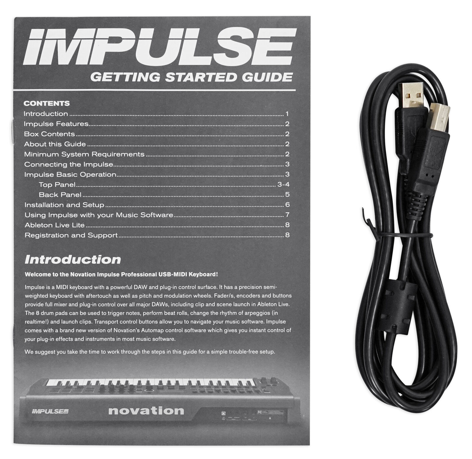 Novation IMPULSE 25 Ableton Live 25-Key MIDI USB Keyboard Controller - Fresh Stock Dated December 2025