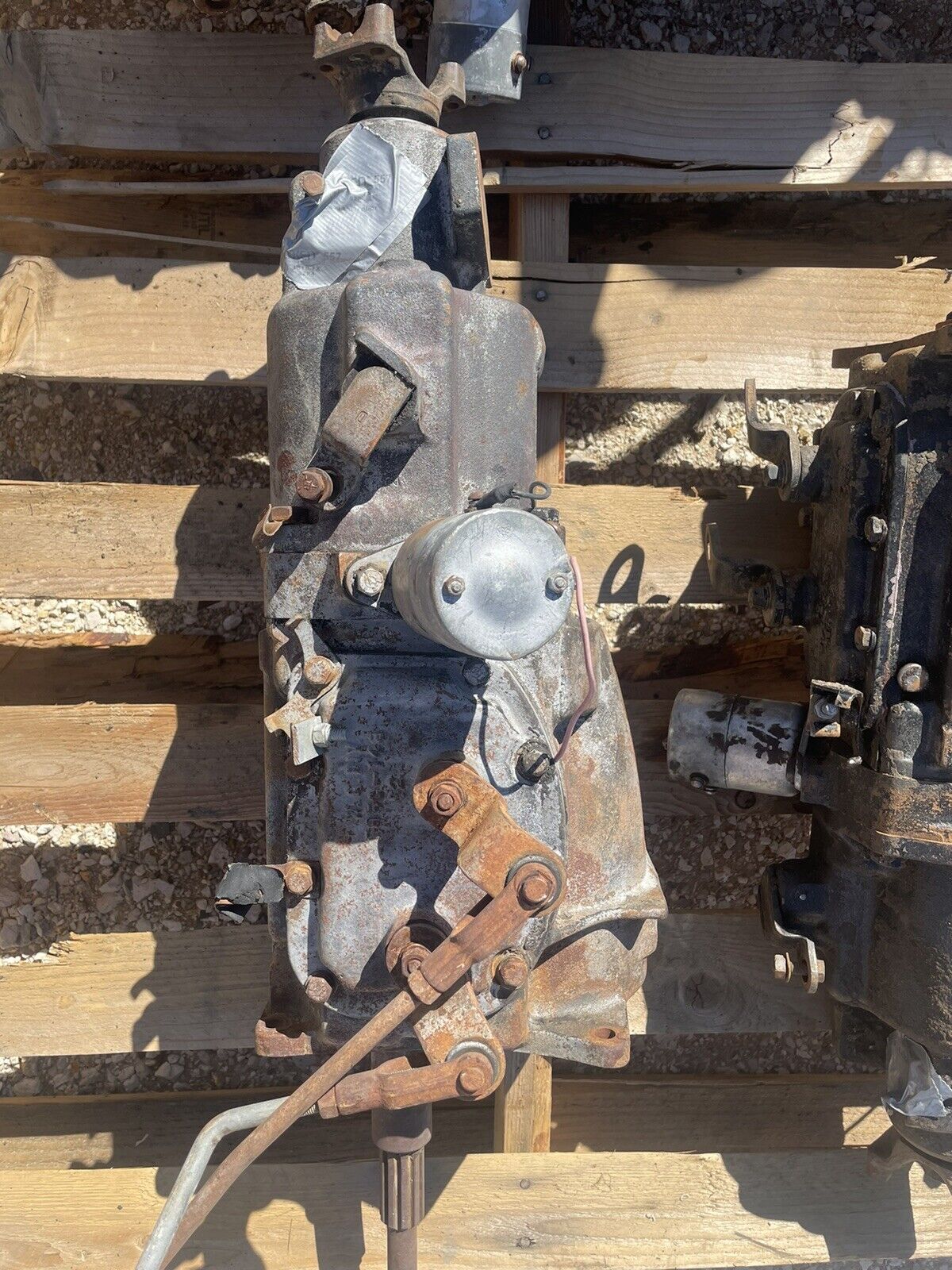 Ford Truck Car 3 Speed Overdrive Manual Transmission Borg Warner T-85c-1A - Fresh Stock Dated December 2025