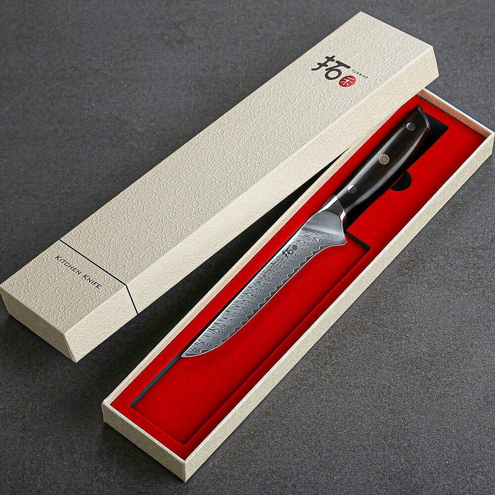 TURWHO 6.5inch Boning Knife Japanese VG10 Damascus Steel Kitchen Cooking Knives - Fresh Stock Dated February 2026