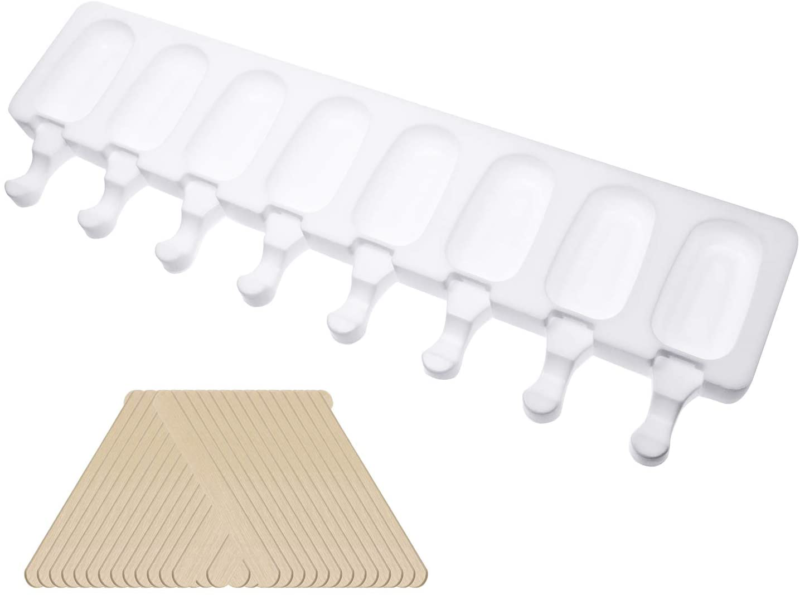 Molde Para Helado, Molde De Silicona Para Paletas De Hielo Moldes Para Paletas - Fresh Stock Dated February 2026