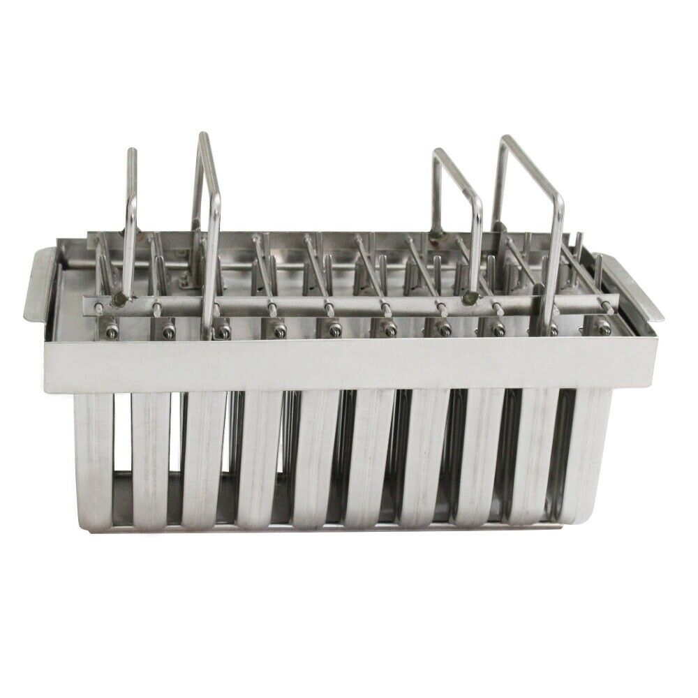 20pcs Stainless Steel Molds Mold Ice Pop Lolly Popsicle Ice Cream Stick Holder - Fresh Stock Dated February 2026