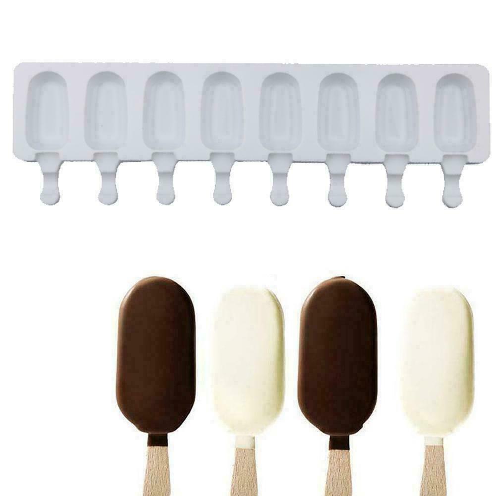 8With Silicone Popsicle Model Ice Cream Ice Cream Mold DIY Homemade K U Z5X8 - Fresh Stock Dated February 2026