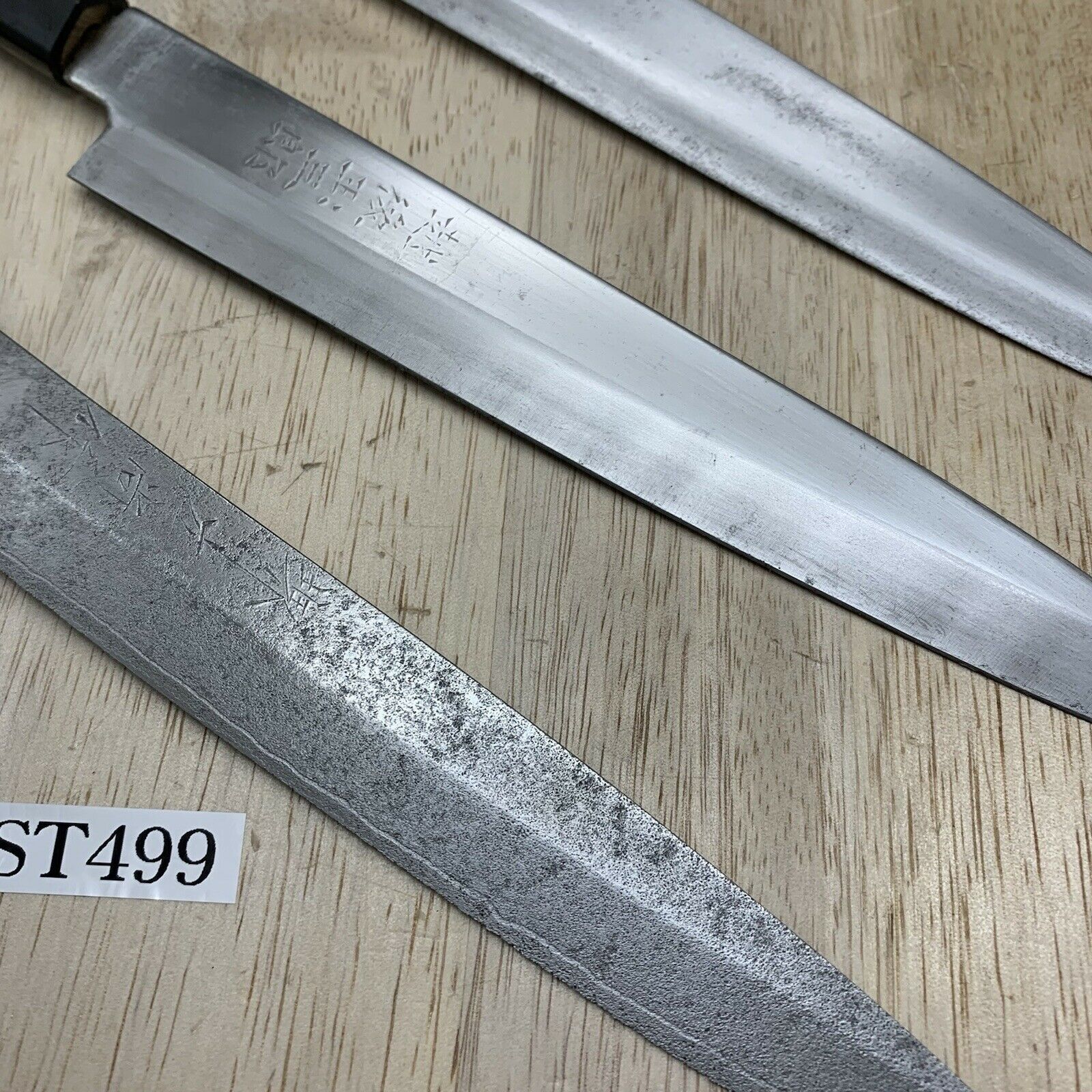 Damaged Lot of three Japanese Chef's Kitchen Knives  From Japan ST499 - Fresh Stock Dated January 2026