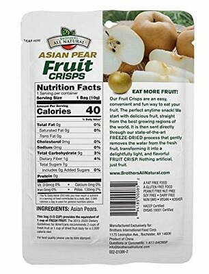 Brothers-ALL-Natural Fruit Crisps Variety Pack 4.44 Ounce Bag 12 Count Pack of 2 - Fresh Stock Dated February 2026